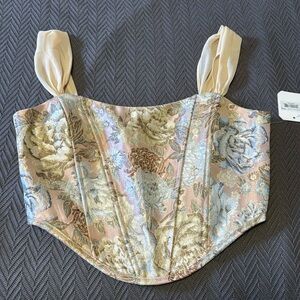 SIZE MEDIUM NWT ALTAR’D STATE CORSET TOP